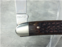 1978 CASE XX USA 06247 PEN Jigged Bone Chrome Vanadium Half-Stockman