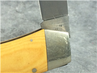 1980 CASE XX USA Tan Micarta Wood 2-Blade TEXAS LOCKHORN