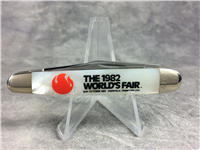 1982 Case 079 Mother of Pearl World's Fair Commemorative Sleeve Board