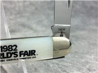 1982 Case 079 Mother of Pearl World's Fair Commemorative Sleeve Board