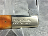 CRIPPLE CREEK Master Cutlery Effingham IL Sawcut Bone Single-Blade Barlow