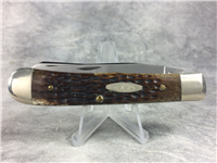 1979 CASE XX USA 6254 SSP Chrome Vanadium Brown Jigged Bone Trapper