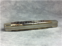 1979 CASE XX USA 6254 SSP Chrome Vanadium Brown Jigged Bone Trapper
