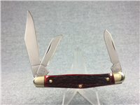 BOKER TREE BRAND CLASSIC 7588 Jigged Red Bone Stockman