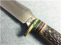 1980s Western USA Hunting Knife 