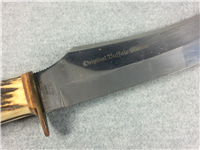 EDGE BRAND Solingen Germany 048 Stag Original Bowie Knife with Leather Sheath