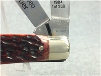 HEN & ROOSTER SOLINGEN 212 BS Red Jigged Bone 1 of 200 Trapper