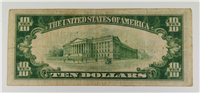 (Fr-1702m)  1934-A $10 Silver Certificate (MULE)
