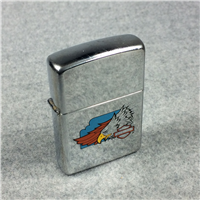 HARLEY-DAVIDSON EAGLE Polished Chrome Lighter (Zippo 250WTI, 1991)