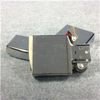 HARLEY-DAVIDSON EAGLE RED BLUE LOGO Polished Chrome Lighter (Zippo 250STE, 1991)