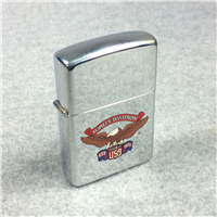 HARLEY-DAVIDSON EAGLE EST. 1903 USA Polished Chrome Lighter (Zippo 250EUSA, 1992)