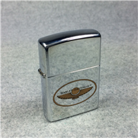 HARLEY-DAVIDSON GOLD EAGLE WINGS Polished Chrome Lighter (Zippo 250GSW, 1992)