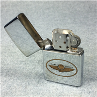 HARLEY-DAVIDSON GOLD EAGLE WINGS Polished Chrome Lighter (Zippo 250GSW, 1992)