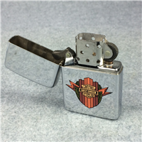 HARLEY-DAVIDSON LOGO Polished Chrome Lighter (Zippo, 1990)