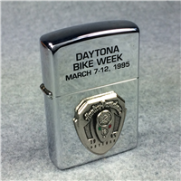 HARLEY-DAVIDSON 1995 DAYTONA BIKE WEEK Polished Chrome Lighter (Zippo, 1994)