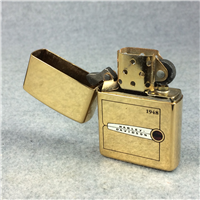 HARLEY DAVIDSON 1948 LOGO Polished Brass Lighter (Zippo, 1991)