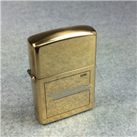 HARLEY DAVIDSON 1950 LOGO Polished Brass Lighter (Zippo, 1992)