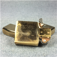 HARLEY DAVIDSON 1950 LOGO Polished Brass Lighter (Zippo, 1992)