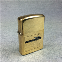 HARLEY DAVIDSON 1955 LOGO Polished Brass Lighter (Zippo, 1992)