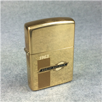 HARLEY DAVIDSON 1963 LOGO Polished Brass Lighter (Zippo, 1993)