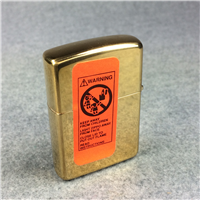 HARLEY DAVIDSON 1961 LOGO Polished Brass Lighter (Zippo, 1993) SEALED