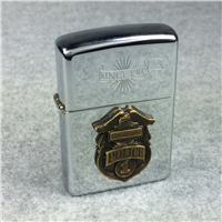 HARLEY DAVIDSON Since 1909 POLICE 1 Polished Chrome Lighter (Zippo, 1993)