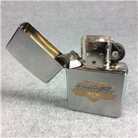 HARLEY-DAVIDSON STURGIS '92 Brushed Chrome Lighter (Zippo, 1992)