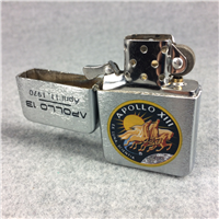 APOLLO 13 Ex Luna Scientia April 11, 1970 Brushed Chrome Lighter