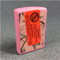 REALTREE PINK CAMO Pink Matte Lighter (Zippo 28078, 2015) SEALED