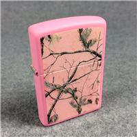 REALTREE PINK CAMO Pink Matte Lighter (Zippo 28078, 2015) SEALED
