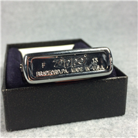 KING OF SPADES Double-Sided Brushed Chrome Lighter (Zippo 28489, 2013)