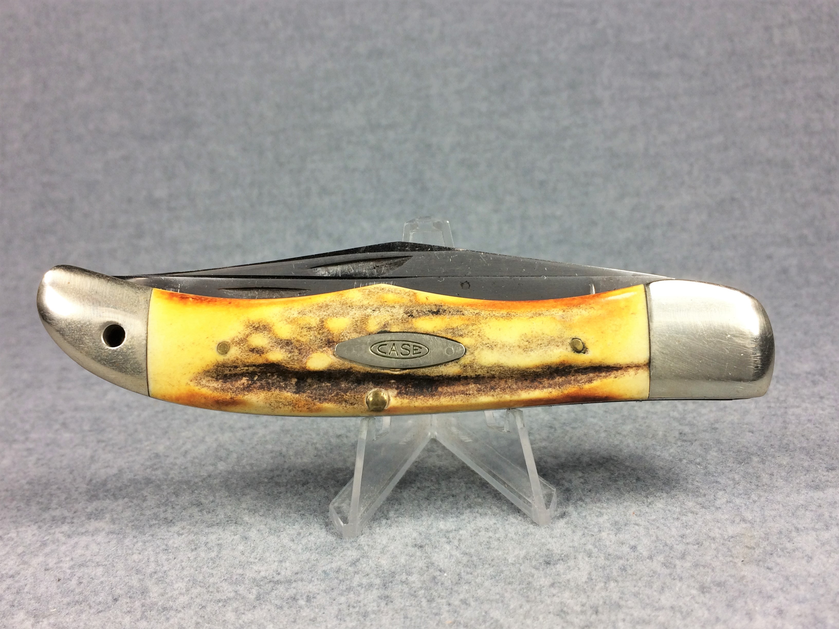 How much is 1970 CASE XX USA 5265 SAB Stag Folding Hunter Knife worth? Price Report