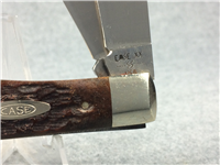 1982 CASE XX USA 6254 Razor Edge Brown Jigged Bone Trapper