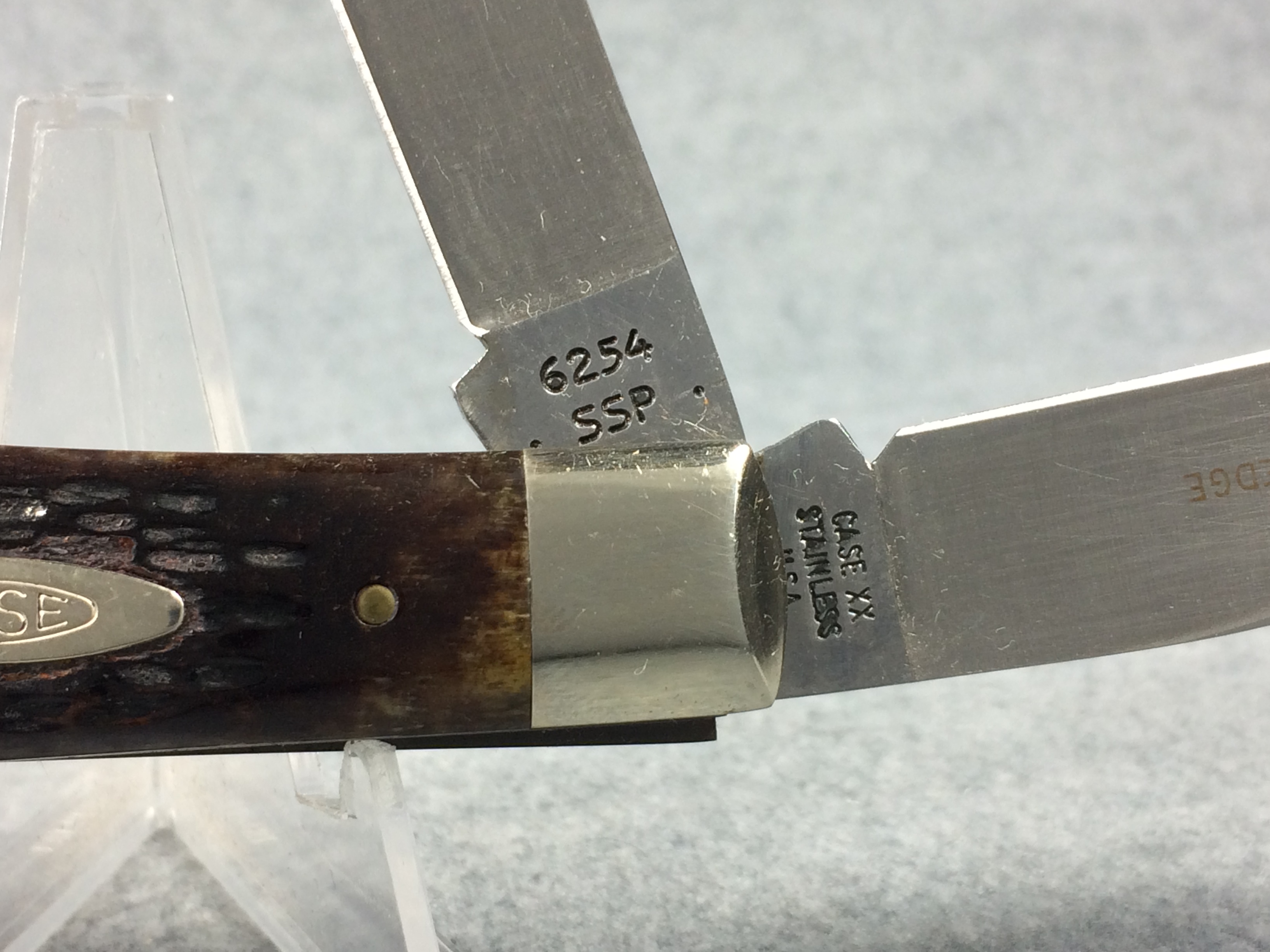 How much is 1979 CASE XX STAINLESS USA 6254 SSP Razor Edge Brown Jigged ...
