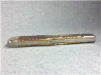 NEW YORK KNIFE CO. Walden Jigged Bone Coke Bottle Lcokback Knife