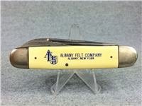 CAMILLUS NEW YORK 23 Smooth Yellow 2-Blade 4-1/4" Jack Knife