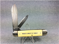 CAMILLUS NEW YORK 23 Smooth Yellow 2-Blade 4-1/4" Jack Knife