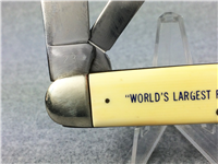 CAMILLUS NEW YORK 23 Smooth Yellow 2-Blade 4-1/4" Jack Knife