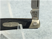 1972-1986 BUCK USA 305 Black sawcut delrin Pen Knife