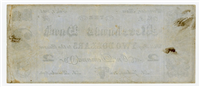 1864 $2 Merchants' Bank Howes Business College (Worcester, MA)