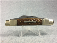 JOHN PRIMBLE Belknap 5511 Brown Jigged Bone 4-Blade Congress