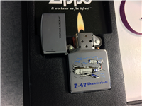 ZIPPO Vintage WWII Aircraft Set of 8 Lighters with Table Top Store Display (Zippo, 1992-1993)