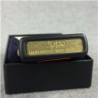 ZIPPO Fire Fist Matte Black Lighter (Zippo, 2013) NIB