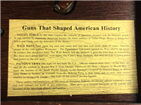 THREE CENTURIES OF GUNS Limited Edition  Set in Wood Display Box