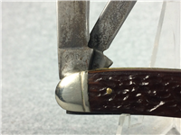 JOHN PRIMBLE Belknap 4984 Brown Jigged 2-Blade Jack Knife