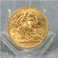 (KM-820) 1925 GREAT BRITAIN George V Gold Sovereign 