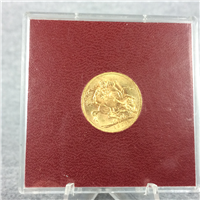 (KM-820) 1925 GREAT BRITAIN George V Gold Sovereign 