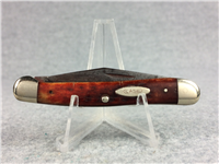 1965-1969 CASE XX 62109X Red/Brown Jigged Bone Mini Copperhead Knife