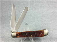 1984 CASE XX USA 6254 5th Annual TKCA Jigged Bone Trapper Knife