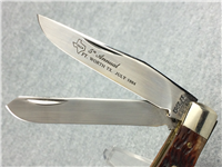 1984 CASE XX USA 6254 5th Annual TKCA Jigged Bone Trapper Knife